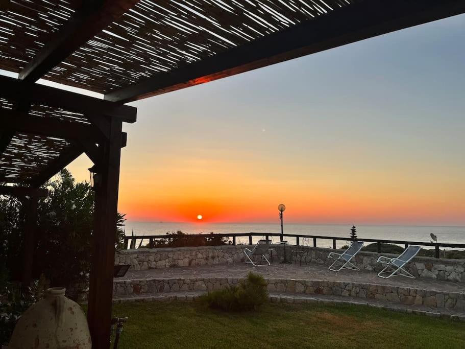 Villa Sebastian- Incomparabile Vista Sul Mare Plemmirio Exterior foto